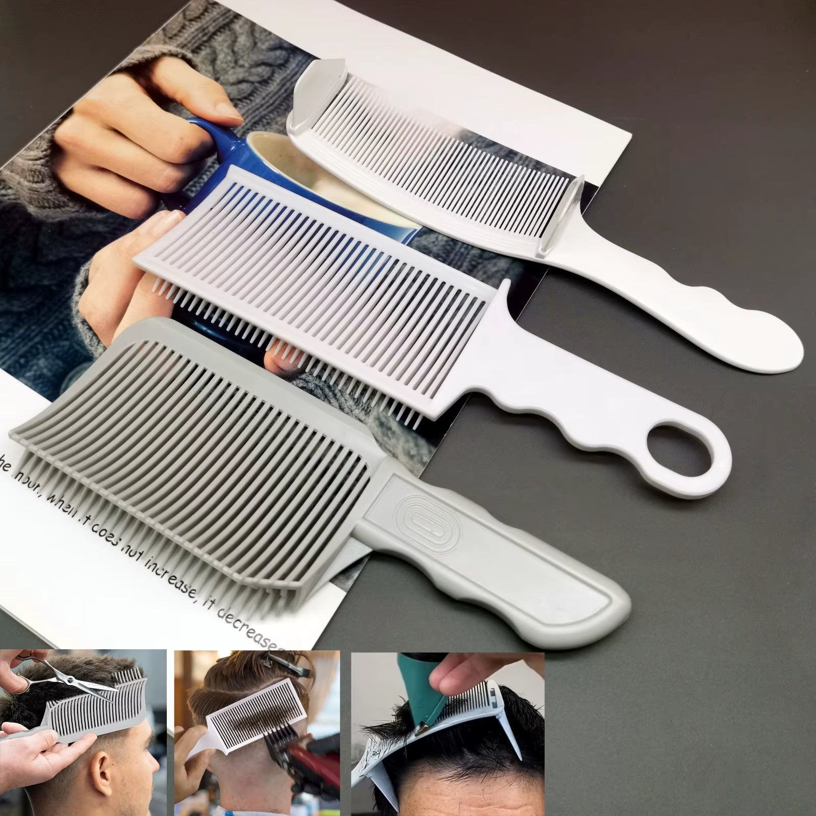 Peigne Barbier Professionnel Pr cision Coupe Parfaite 