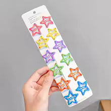 Barrettes Cheveux Étoilées Dorées - Lot de 10 Pièces Colorées™