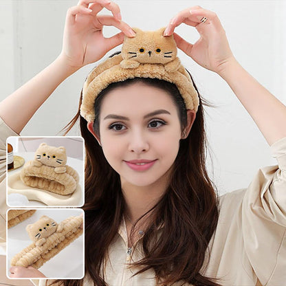 Accessoire coiffure Bandeau cheveux Mignon chat idéal maquillage soins visage
