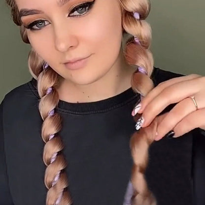 Accessoire coiffure bigoudis tiges Boucles  parfaites ajustable sans dommages thermiques