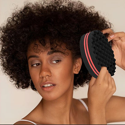 Afro brosse BouclePro ergonomique sur cheveux bouclés définition boucles parfaite