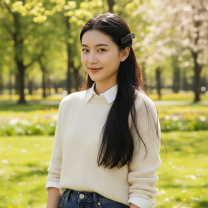 Barrette cheveux femme Acetate anti glisse