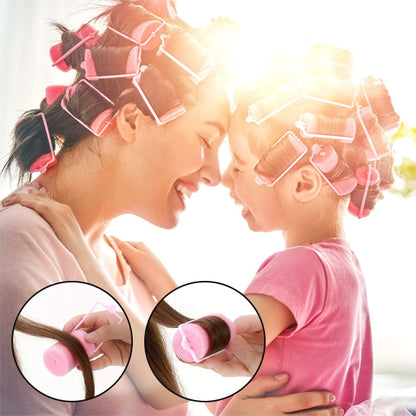 Bigoudis mousse mère fille complicité mode emploi application facile 