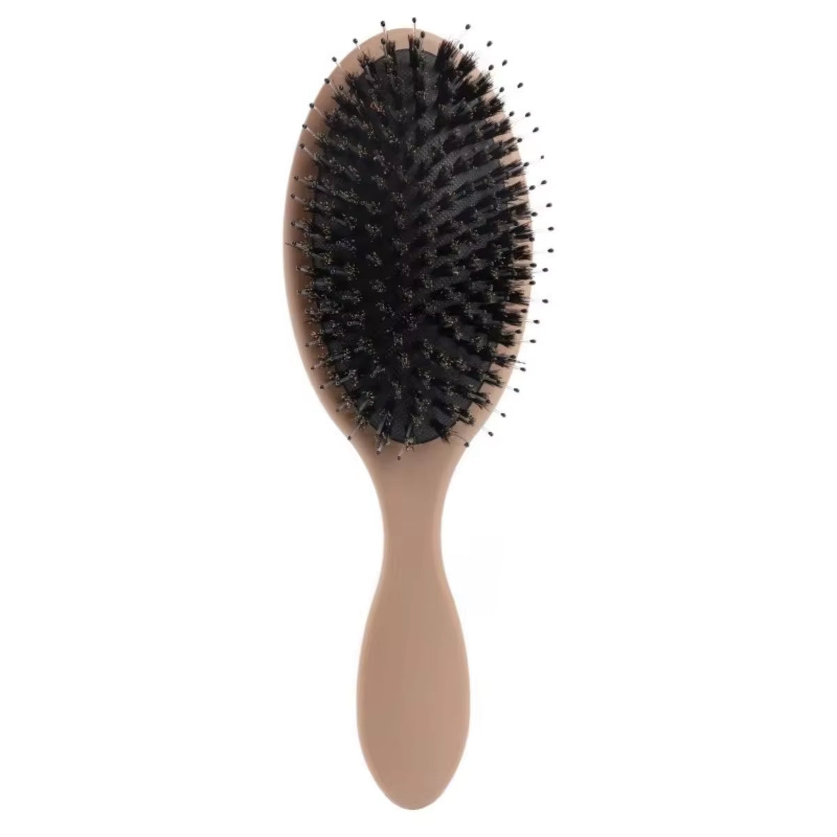 Brosse Poils Sanglier et Nylon Démêlage Doux coloris gris