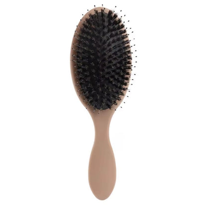 Brosse Poils Sanglier et Nylon Démêlage Doux coloris gris