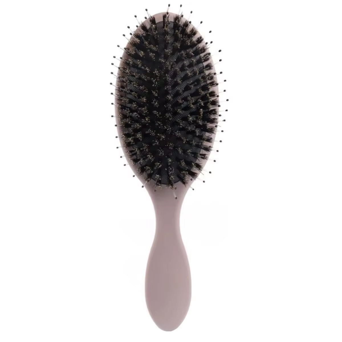 Brosse Poils Sanglier et Nylon Démêlage Doux coloris marron