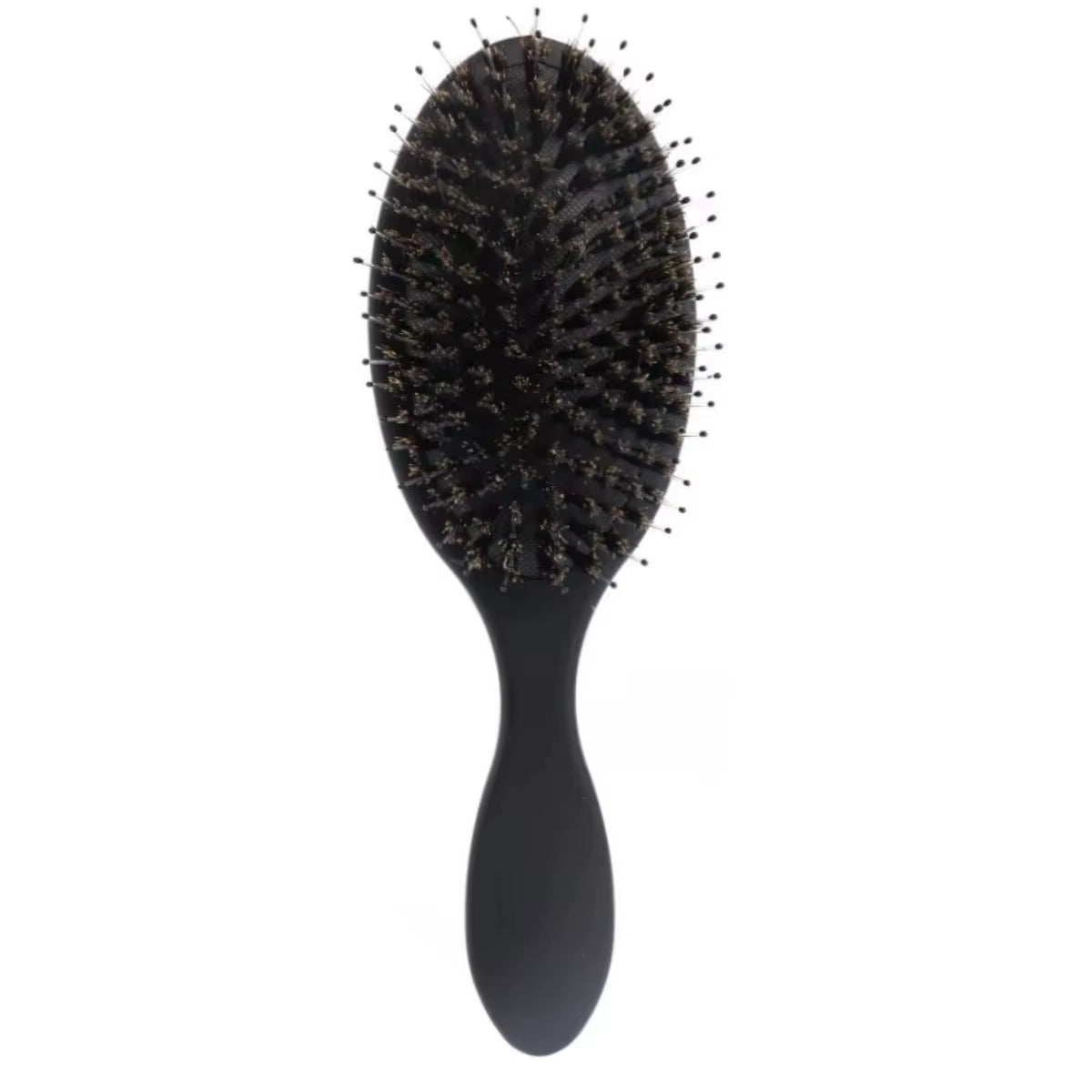 Brosse Poils Sanglier et Nylon Démêlage Doux coloris noir