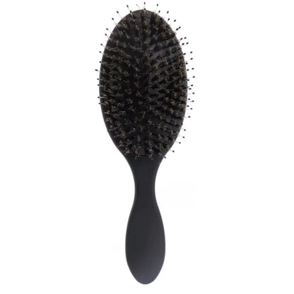 Brosse Poils Sanglier et Nylon Démêlage Doux coloris noir