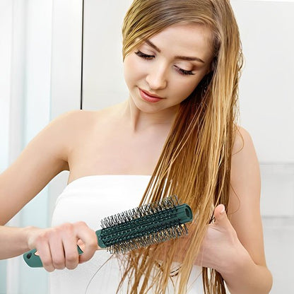 Brosse à cheveux démêlante cheveux mouillé ergonomique avec poignée antidérapante 