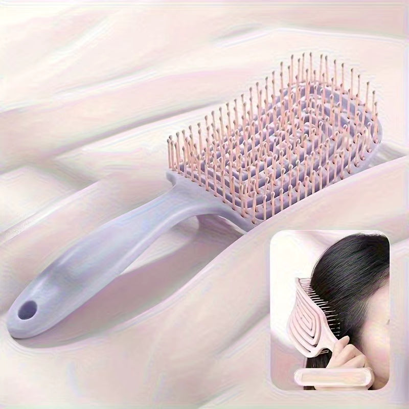 Brosse a cheveux démêlante cheveux mouillés secs Massage cuir chevelu