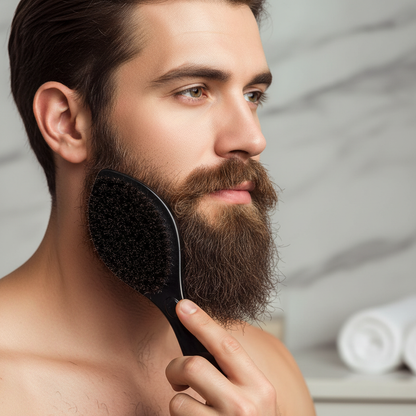 Brosse à cheveux en poils de sanglier Waves Naturels brosse barbe 