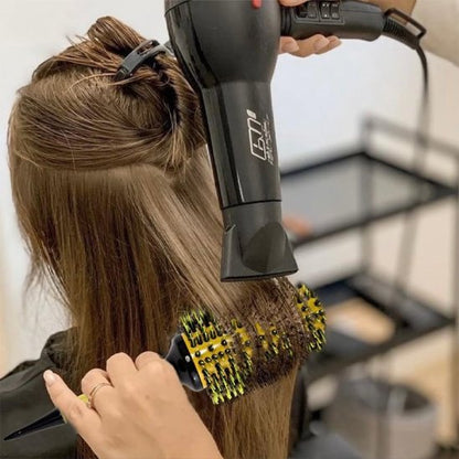 Brosse à cheveux ronde professionnelle idéale séchage cheveux