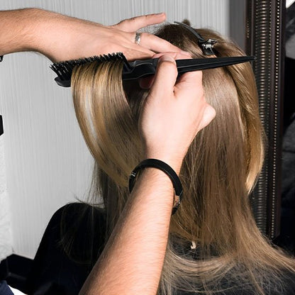 Brosse cheveux SoyeuxPro double face démêlage lissage