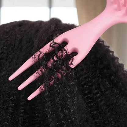 Brosse cheveux bouclés peigne coussin d'air démêlage sans douleur