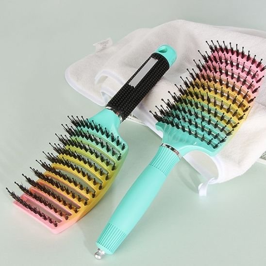 Brosse cheveux démêlante arc-en-ciel magique Vue principale