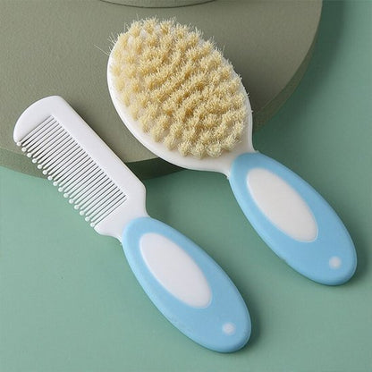 Brosse cheveux pour bebe peigne sécurité silicone sans BPA