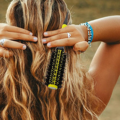 Brosse à cheveux ronde  thermique coiffure professionnelle