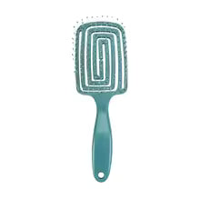 Brosse démêlante verte Accessoire coiffure coloré Tous types de cheveux