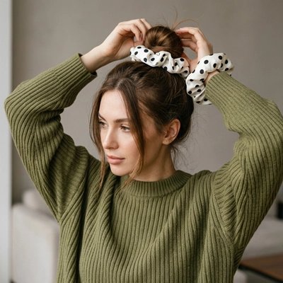 Chouchou pour les cheveux Ultra-Doux  chignon haut poignet