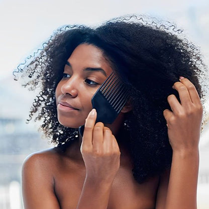 Démêlage cheveux crépus avec afro peigne demelCrepusPro professionnel dents larges