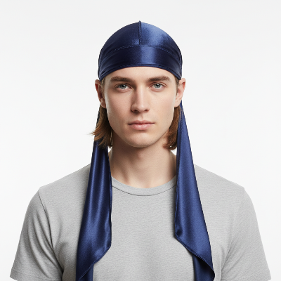 Duo Durag Elite bleu  homme coupe nette