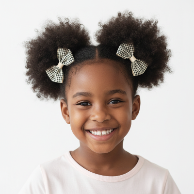 Élastique Cheveux Enfant Sans Douleur - cheveux crépus