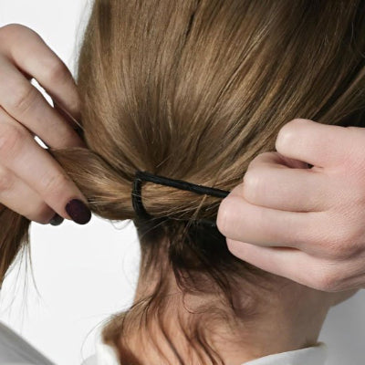 Elastiques Cheveux Nylon Sans Cassure attache cheveux nylon souple