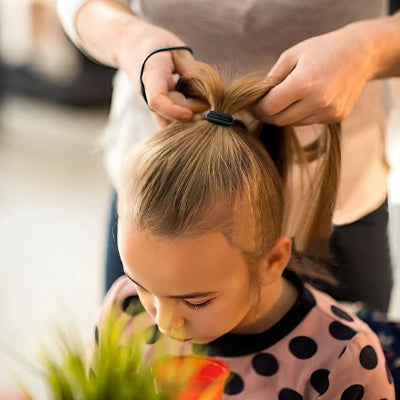 Élastiques Cheveux Nylon Sans Cassure doux pour cheveux enfant