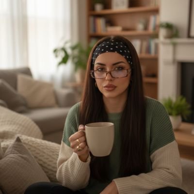Pause cafe zen Bandeau cheveux  pois Élégant