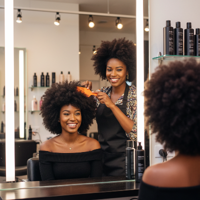 Peigne Afro Pick Coloré lot de 5 salon coiffeuse 