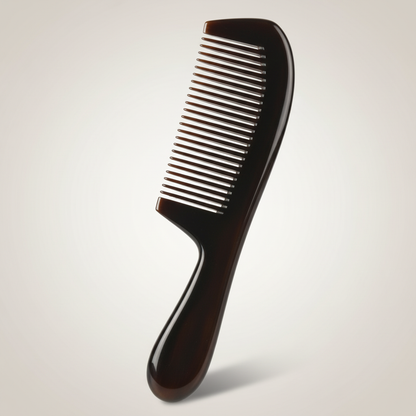 Peigne Corne Luxe marron 