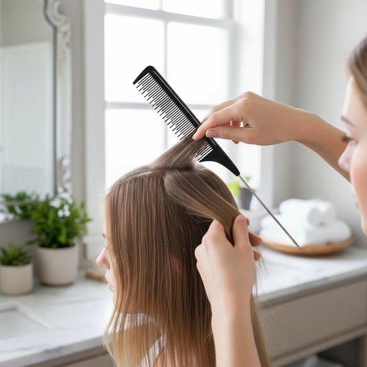 Peigne Pro Anti-Noeud coiffage précis cheveux fins