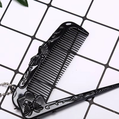 Peigne à cheveux Demêlant Douceur Papillon motif élégant