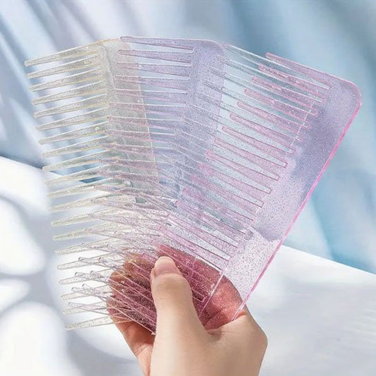 Peigne à cheveux pailletés DouceurGliss Choix de couleurs