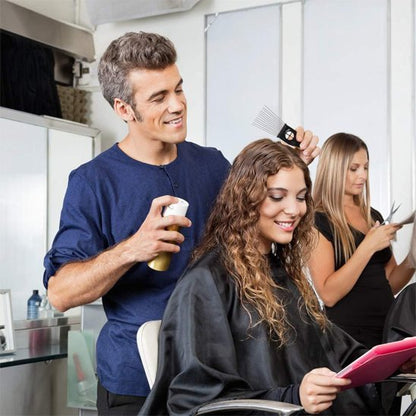  Peigne afro grip robuste acier inoxydable dents longues espacées