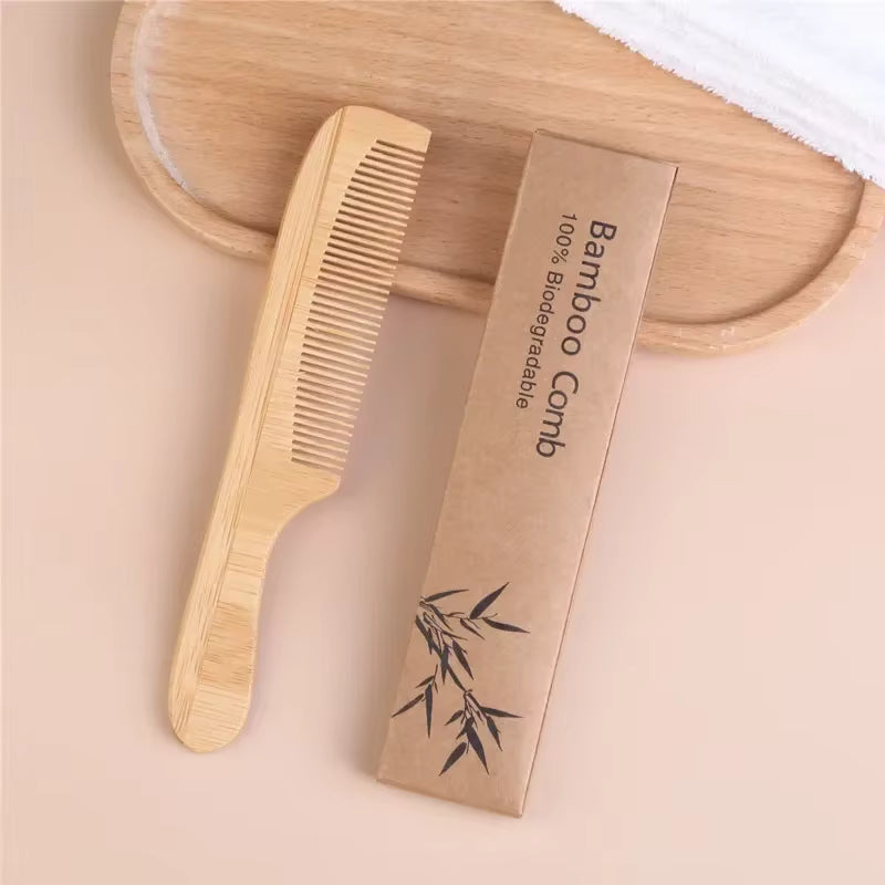 Peigne bois BambouZen Accessoire coiffure durable