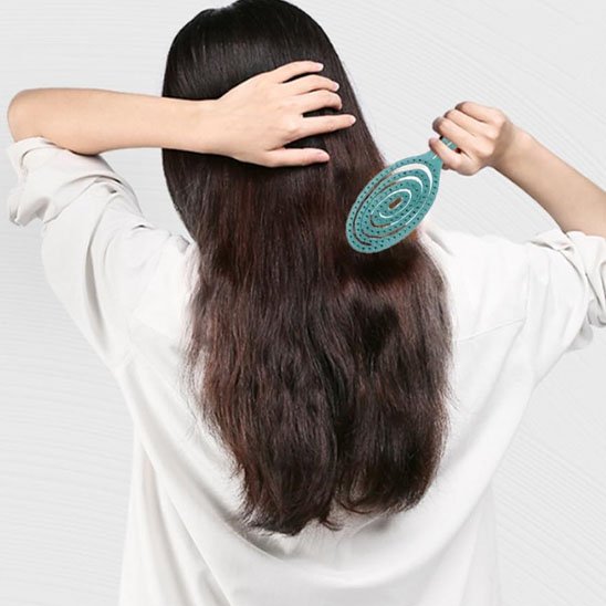 Brosse cheveux bouclésPicots flexibles ventilés brosse NaturaBoucles