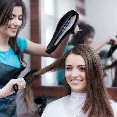 Sèche-Cheveux PowerDry Pro coiffeuse professionnelle  en salon