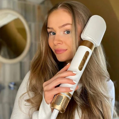 Sèche-cheveux AirGlam Pro 7-en-1 styler multifonction coiffage professionnel