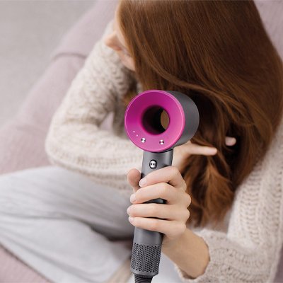 Seche-cheveux Ionique Pro Sechage Femme cheveux volumineux brillants