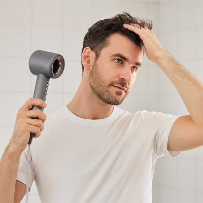 Seche-cheveux ionique Séchage rapide cheveux homme courts
