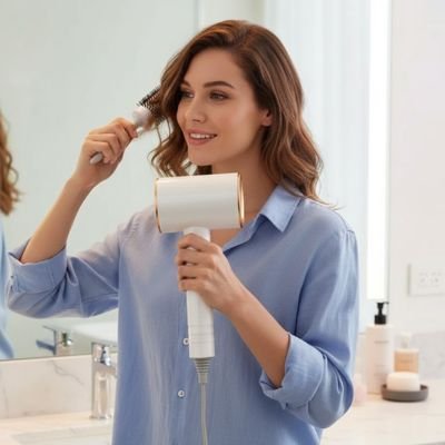 Sèche cheveux ionique ProShine Résultat professionnel salon de coiffure