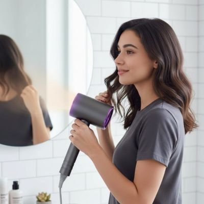 Sèche cheveux ionique ProShine Technologie ionique pour cheveux brillants