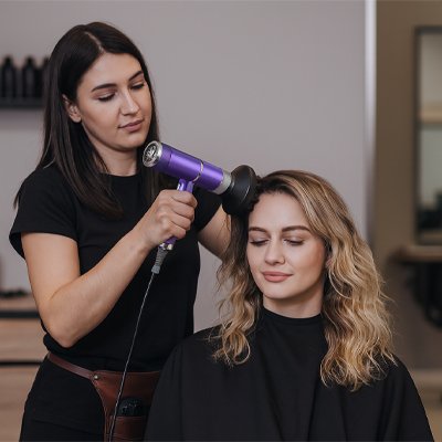 Sèche cheveux ionique ShineFast™ – Résultats salon professionnel à domicile