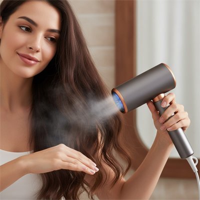 Seche cheveux professionnel SalonShine séchage cheveux ondules flux ionique