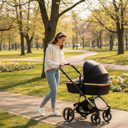 Serre-tête Rétro Chic maman bebe promenade parc 