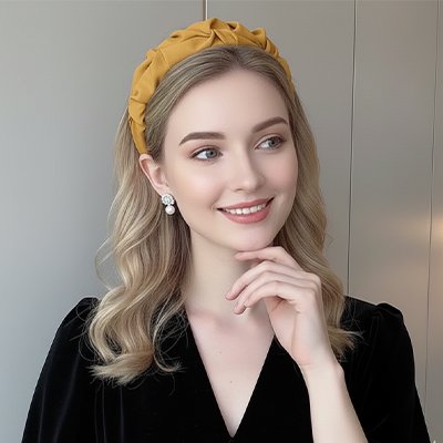 Serre-tete Tressé Femme Élégant coiffure élégante