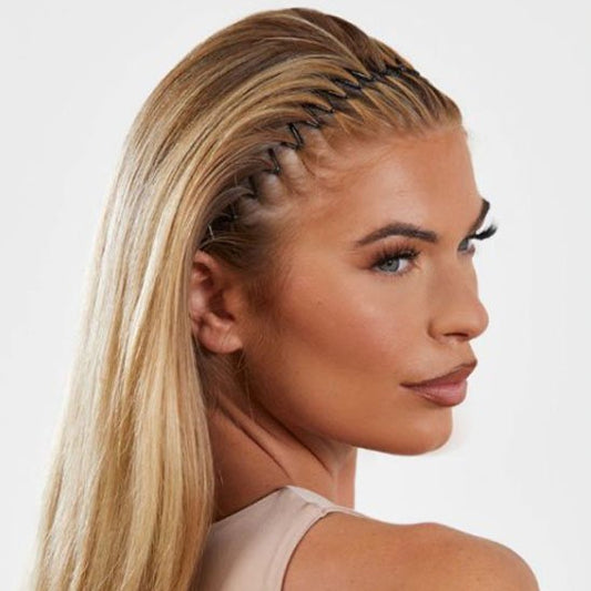 Serre tête ZigControl noir forme zigzag maintien optimal