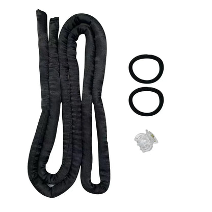 Tiges bigoudis sans chaleur  Boucles naturelles accessoire cheveux noir