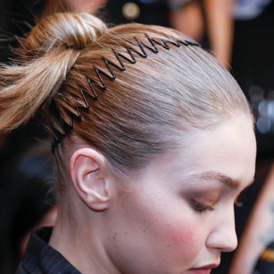 ZigControl Serre tête zigzag - Accessoire coiffure antidérapant femme